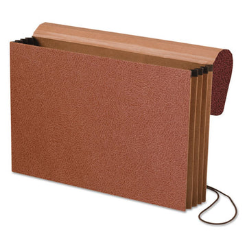 Pendaflex® Standard Expanding Wallet, 3.5" Expansion, 1 Section, Legal Size, Red Fiber freeshipping - TVN Wholesale